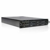 iStarUSA 2U 8-Bay Trayless Storage Server Rackmount Chassis 12Gb/s HDD SFF-8643 Backplane