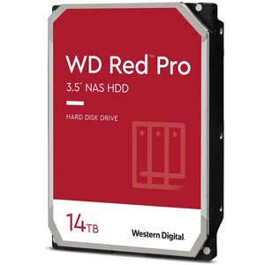 WD Red Pro WD141KFGX 14 TB Hard Drive - 3.5" Internal - SATA (SATA/600) - Conventional Magnetic Recording (CMR) Method