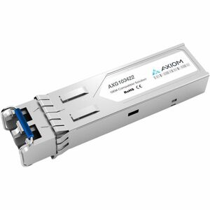 Axiom SFP Module - For Data Networking, Optical Network - 1 x 1000Base-BX20-U Network - Optical FiberGigabit Ethernet - 1000Base-BX20-U - 1 Gbit/s - TAA Compliant