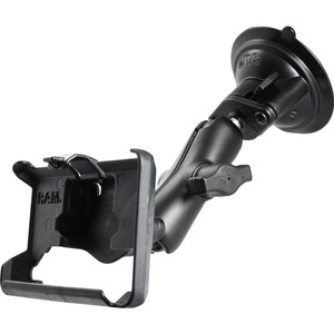 RAM Mounts Twist-Lock Vehicle Mount for Suction Cup, GPS - Powder Coated Marine-grade Aluminum