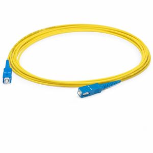 AddOn 49m SC to SC Yellow OS2 Simplex OFNR (Riser-Rated) SMF Fiber Patch Cable