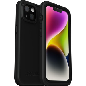 OtterBox iPhone 14 OtterBox FR&#274; Case for MagSafe - For Apple iPhone 14 Smartphone - Black - Drop Resistant, Impact Resistant, Water Proof - Plastic - 1