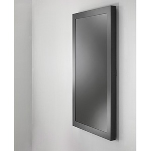 Chief Impact On-Wall Kiosk with Protective Glass - Portrait 70 Inch Black