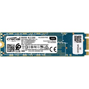 Crucial MX500 250 GB Solid State Drive - M.2 2280 Internal - SATA (SATA/600)