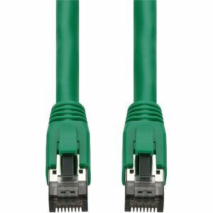 AddOn 50ft Green CAT 8 Shielded (S/FTP) PVC Ethernet Cable Snagless Easy Boot RJ-45 M/M