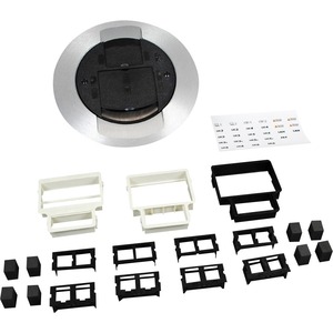 Wiremold Ratchet-Pro 881 Series Single Service Floor Box Cover Kit - Gray