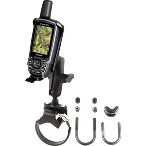 RAM Mounts Vehicle Mount for All-terrain Vehicle (ATV), Utility Vehicle (UTV), Mounting Rail, GPS, Spotlight, Radio - Powder Coated Marine-grade Aluminum