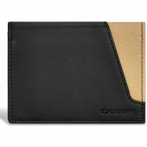 Champs Iconic Carrying Case (Wallet) Card - Black, Ivory