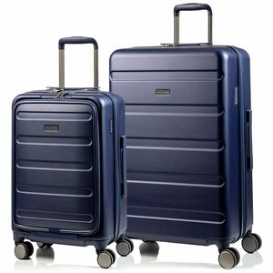 CHAMPS Tech Collection - 2-piece Hardside Luggage set - Navy