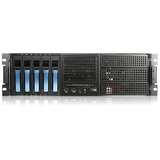 iStarUSA E Storm E306L-B5SA Rugged System Cabinet - Rack-mountable - Black, Blue - Zinc-coated Steel, Aluminum - 3U - 11 x Bay - EATX, ATX, Micro ATX Motherboard Supported - 6 x Fan(s) Supported - 3 x External 5.25" Bay - 8 x External 3.5" Bay - 7x Slot(s) - 2 x USB(s)
