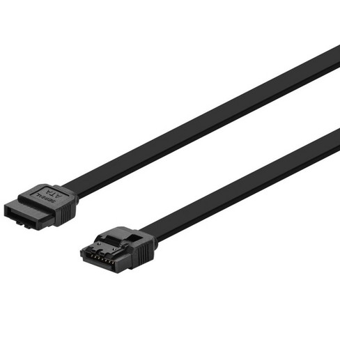 [04SATAData-24] Monoprice SATA cable 0.6 m SATA 7-pin Black