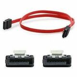 AddOn 1.5ft SATA Flex Male to Male Red Serial Cable