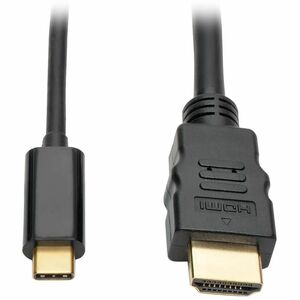 Eaton Tripp Lite Series USB-C to HDMI Active Adapter Cable (M/M), 4K, Black, 3 ft. (0.9 m)