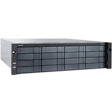 Promise PegasusPro R16 NAS/DAS Storage System - Intel Core i7 i7-8700 Hexa-core (6 Core) 3.20 GHz - 16 x HDD Supported - 16 x HDD Installed - 288 TB Installed HDD Capacity - 16 x SSD Supported - 0 x SSD Installed - 64 GB RAM DDR4 SDRAM - 12Gb/s SAS Controller - RAID Supported - 0, 1, 5, 6, 10, 50, 60 RAID Levels - 16 x Total Bays - 16 x 2.5"/3.5" Bay - 2 x Total Slot(s) - 10 Gigabit Ethernet, Gigabit Ethernet - HDMI - VGA - 6 USB Port(s) - 2 USB 2.0 Port(s) - Network (RJ-45) - Rack-mountabl