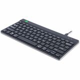 R-Go ergonomic keyboard, Compact break - QWERTY(US), wired, black