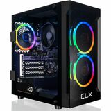 CLX SET TGMSETRXM2501BM Gaming Desktop Computer - AMD Ryzen 7 5700G - 16 GB - 1 TB SSD - Mini-tower - Black