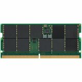 Kingston Server Premier 16GB DDR5 SDRAM Memory Module - For Server - 16 GB - DDR5-5200/PC5-41600 DDR5 SDRAM - 5200 MHz - CL42 - 1.10 V - On-die ECC - Unbuffered - 262-pin - SoDIMM - Lifetime Warranty