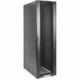 Rocstor SolidRack Rack Cabinet - For Data Center, PDU, Patch Panel, LAN Switch, UPS, Server - 45U Rack Height42.10" Rack Depth - Floor Standing Enclosed Cabinet - Black - Cold-rolled Steel (CRS) - 2314 lb Dynamic/Rolling Weight Capacity - 3300 lb Static/Stationary Weight Capacity