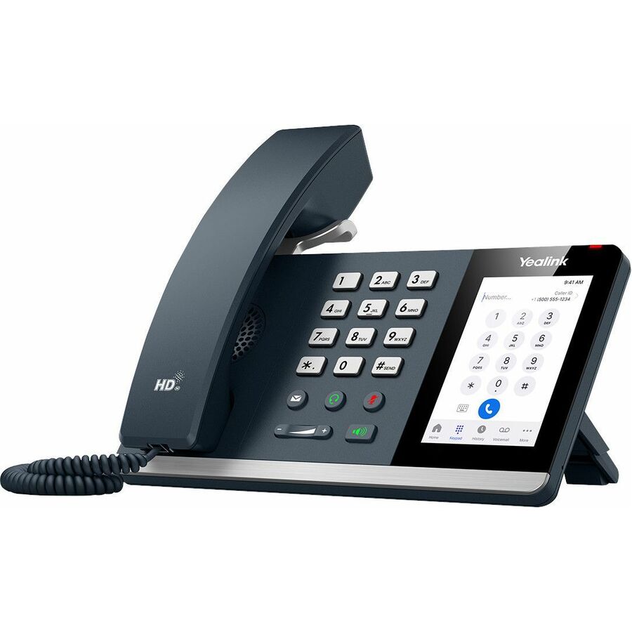 Yealink MP54 E2 IP Phone - Corded - Corded/Cordless - Bluetooth, Wi-Fi ...