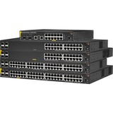 HPE 6100 48G Class4 PoE 4SFP+ 370W Switch - 48 Ports - Manageable - 3 Layer Supported - Modular - 30.60 W Power Consumption - 370 W PoE Budget - Twisted Pair, Optical Fiber - PoE Ports - 1U - Rack-mountable, Wall Mountable - Lifetime Limited Warranty