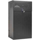 Eaton MiniRaQ Rack Mount Enclosure - For Rack, IT Equipment, Equipment - 2U Rack Height - Wall Mountable - Black - Steel - 396.83 lb Maximum Weight Capacity