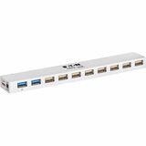Eaton Tripp Lite Series 10-Port USB 3.x (5Gbps) / USB 2.0 Combo Hub - USB Charging, 2 USB 3.x & 8 USB 2.0 Ports