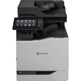 Lexmark CX825de Laser Multifunction Printer - Color - TAA Compliant - Copier/Fax/Printer/Scanner - 55 ppm Mono/55 ppm Color Print - 2400 x 600 dpi Print - Automatic Duplex Print - Up to 250000 Pages Monthly - 650 sheets Input - Color Scanner - 1200 dpi Optical Scan - Color Fax - Gigabit Ethernet - USB - For Plain Paper Print
