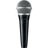 Shure PG ALTA PGA48 Wired Dynamic Microphone - Black Metallic - 15.09 ft - 70 Hz to 15 kHz - 600 Ohm - Handheld, Stand Mountable - XLR