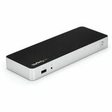 StarTech.com Dual Monitor USB C Docking Station w/ 60W Power Delivery - USB 3.1 Gen 1 Type C to HDMI or DVI - 5x USB - Windows Laptop Dock