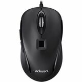 Adesso iMouse F1 Wired USB Mouse with Fingerprint Reader (TAA Compliant)