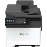 Lexmark CX622ade Laser Multifunction Printer - Color - Copier/Fax/Printer/Scanner - 40 ppm Mono/40 ppm Color Print - 2400 x 600 dpi Print - Automatic Duplex Print - Up to 100000 Pages Monthly - 251 sheets Input - Color Scanner - 1200 dpi Optical Scan - Color Fax - Gigabit Ethernet - USB - For Plain Paper Print