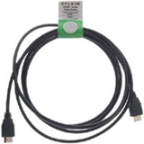 Belkin HDMI Cable - 29.86 ft HDMI A/V Cable for Audio/Video Device - First End: 1 x 19-pin HDMI Type A Digital Audio/Video - Male - Second End: 1 x 19-pin HDMI Type A Digital Audio/Video - Male - Black - 1