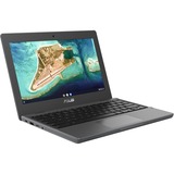 Asus Chromebook Flip CR1 CR1100FKA-YZ184T 11.6" Touchscreen Rugged Convertible 2 in 1 Chromebook - HD - Intel Celeron N5100 - 8 GB - 64 GB Flash Memory - Dark Gray - Intel Chip - 1366 x 768 - ChromeOS - Intel UHD Graphics - 12 Hours Battery Run Time - IEEE 802.11ax Wireless LAN Standard