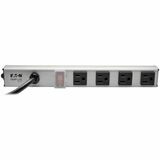 Eaton Tripp Lite Series 4-Outlet Power Strip, 10 ft. (3.05 m) Cord, NEMA 5-15P Plug, 12 in.