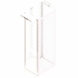 Ortronics MM20 Channel Rack, 30" deep, 7 ft, 45 RU, Square Hole Rails, White