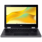 Acer Chromebook Spin 311 R724T R724T-K2MJ 11.6" Touchscreen Convertible 2 in 1 Chromebook - HD - MediaTek MT8 MT8186T - 4 GB - 32 GB Flash Memory - English (US) Keyboard - Black