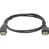 Kramer USB 2.0 Type A to Type A Extension Cable - 3'
