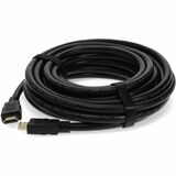 AddOn 20ft HDMI 1.4 Male to HDMI 1.4 Male Black Cable Which Supports Ethernet Channel For Resolution Up to 4096x2160 (DCI 4K)