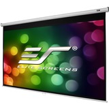 Elite Screens Manual B - 135-INCH 16:9, Manual Pull Down Projector Screen 4K / 8K Ultra HDR 3D Ready with Slow Retract Mechanism, 2-YEAR WARRANTY, M135H"