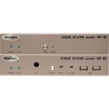 Gefen VGA KVM over IP - 1 Computer(s) - 330 ft Range - WUXGA - 1920 x 1200 Maximum Video Resolution - 1 x Network (RJ-45) - 1 x USB - 1 x VGA - Rack-mountable - 1U