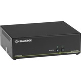 Black Box KVM Switchbox with CAC - 2 Computer(s) - 1 Local User(s) - 3840 x 2160 - 2 x PS/2 Port - 4 x USB - 6 x DVI - Desktop - TAA Compliant