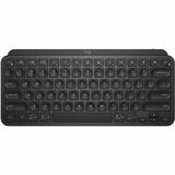 Logitech MX Keys Mini Minimalist Wireless Illuminated Keyboard, Compact, Bluetooth, Backlit, USB-C, Black