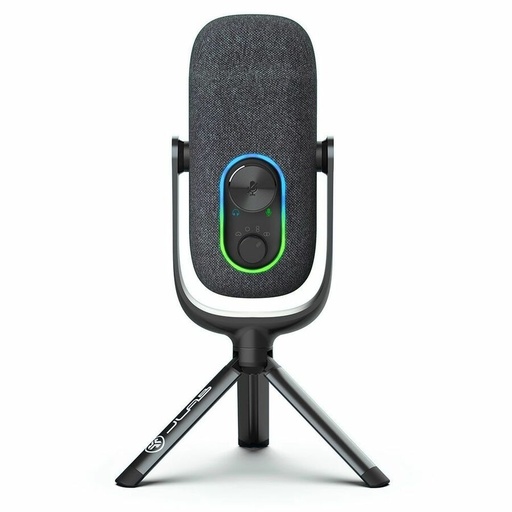 JLab Epic Talk Wired Condenser Microphone for Gaming, Recording, Podcasting, Music - Black