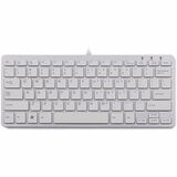 R-Go ergonomic keyboard, Compact - QWERTY(US), wired, white
