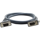 Kramer 15-Pin HD (M) to 15-Pin (M) Micro VGA Cable - 3 ft VGA Video Cable for Computer, Plasma, LCD - First End: 1 x 15-pin HD-15 - Male - Second End: 1 x 15-pin HD-15 - Male