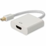 AddOn 5-Pack of Mini-DisplayPort 1.1 Male to HDMI 1.3 Female White Adapters For Resolution Up to 2560x1600 (WQXGA)
