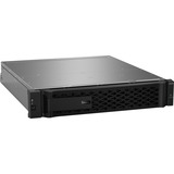 Lenovo ThinkSystem DM5000H Unified Hybrid Storage Array - 24 x HDD Supported - 24 x HDD Installed - 43.20 TB Installed HDD Capacity - 24 x SSD Supported - 0 x SSD Installed - 2 x 12Gb/s SAS Controller - RAID Supported - 24 x Total Bays - 24 x 2.5" Bay - 8 x Total Slot(s) - 10 Gigabit Ethernet - 2 USB Port(s) - Data ONTAP 9.5 - iSCSI, NFS, CIFS/SMB, FCP, SSH, SNMP, LDAP, SSL - 4 SAS Port(s) External - 2U - Rack-mountable