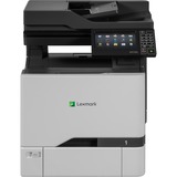 Lexmark CX725dhe Laser Multifunction Printer-Color-Copier/Fax/Scanner-50 ppm Mono/50 ppm Color Print-1200x1200 Print-Automatic Duplex Print-150000 Pages Monthly-650 sheets Input-Color Scanner-600 Optical Scan-Color Fax-Gigabit Ethernet