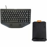 Havis Keyboard - Cable Connectivity - USB 2.0 Interface - 83 Key(s) - Emergency Hot Key(s) - Windows, Mac OS - Rugged - Docking Station, Touchscreen Monitor - TouchPad - PC
