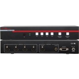 Hall Research 4-Input HDMI Seamless Switch with Real-time Multiview Modes